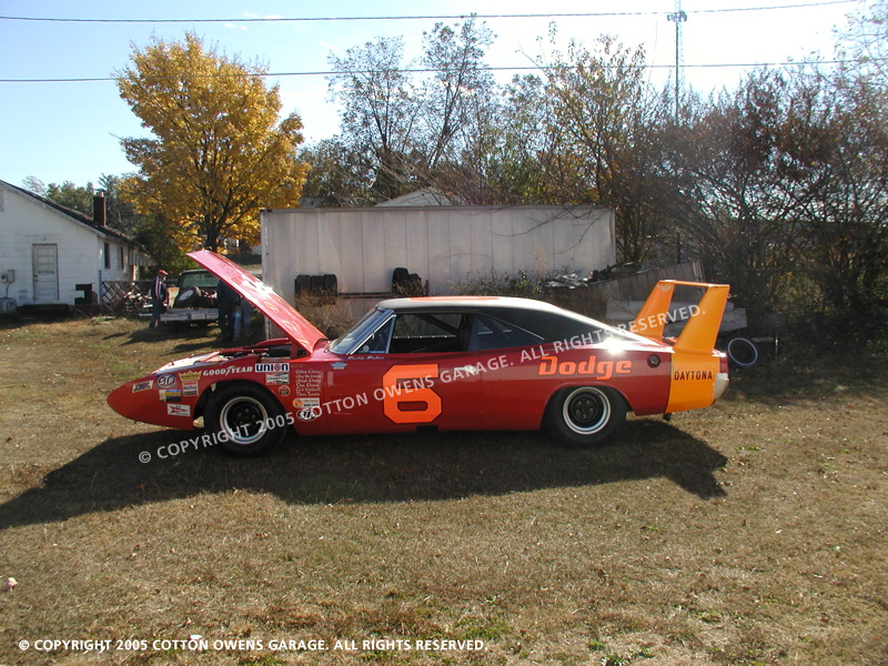 1969 Cotton Owens NASCAR Dodge Daytona Hemi Driven by Buddy Baker