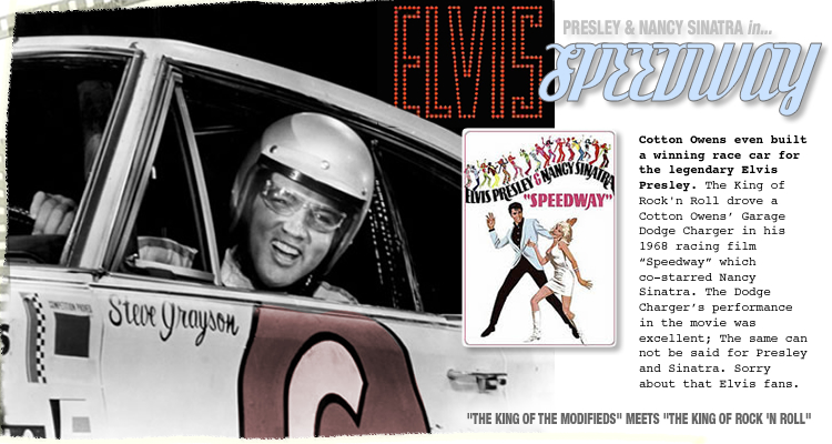 Elvis Speedway Movie Cotton Owens Dodge