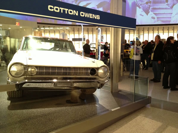 Cotton Owens NASCAR Hall of Fame Induction Ceremony